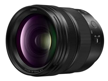 ズーム全域F2.8のLマウント標準ズームレンズ「LUMIX S 24-60mm F2.8」
