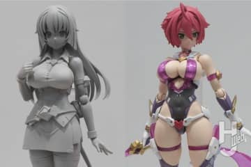「如月ハニー」もキット化！『キューティーハニー Nova』PLAMATEA「キューティーハニー」の彩色モデルと「如月ハニー」の原型が初展示【グッドスマイルカンパニー／静岡ホビーショー2025】