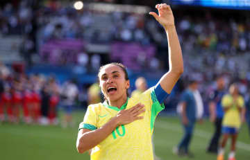ブラジル女子代表のレジェンドである39歳マルタが昨夏パリ五輪以来の復帰、代表引退発表もなでしこジャパンと対戦へ