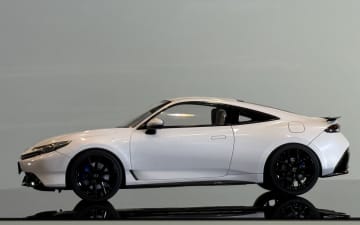 タミヤ、新型「プレリュード」の1/24スケールモデルを静岡ホビーショーで初公開 発売前の実車も展示