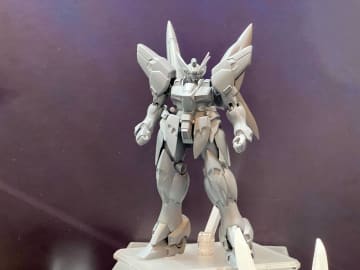 「第4次スーパーロボット大戦」よりヒュッケバインがHGプラモ化！ 原型展示【#静岡ホビーショー】