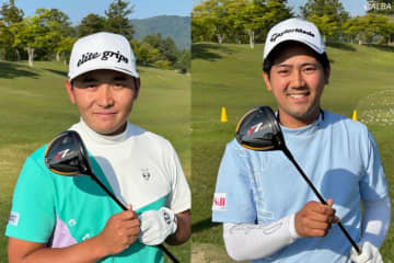 一世風靡した『R7』のミニドライバーが男子ツアー会場に登場！　池村寛世は「打感が柔らかい」と絶賛