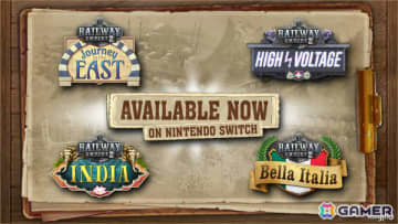 「レイルウェイ エンパイア 2 Nintendo Switch エディション」で「ジャーニー トゥー ザ イースト」など4つのDLCが同時配信！