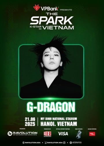 実に13年ぶり、G-DRAGONがベトナムのファンと再会　新感覚K-POPイベントへの出演決定