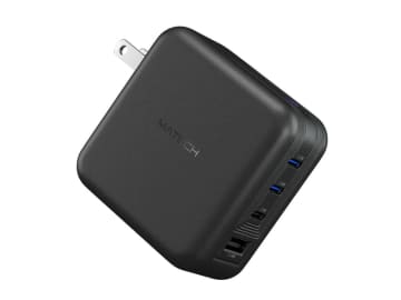 MATECH、世界最小クラスで100W/4ポートのUSB充電器