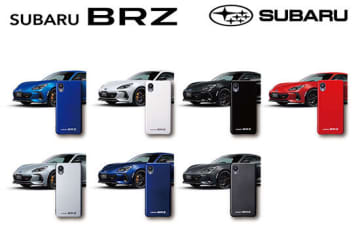 スバルファンにうれしい！実車と同じ色を再現した「BRZ」スマホケース