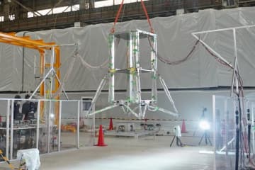 将来宇宙輸送システム、再利用型ロケットの着陸を想定した落下試験を実施