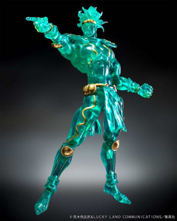 『ジョジョの奇妙な冒険』超像可動シリーズ、「スタープラチナ Ver.CLEAR &amp; GOLD」「虹村形兆＆バッド・カンパニー」「ウェカピポ」の販売を開始