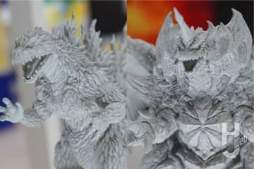PLAfig.「ゴジラ（1999）」と「デストロイア 完全体」のキット化が発表！完全新規キット2体が展示中！【青島文化教材社／静岡ホビーショー2025】