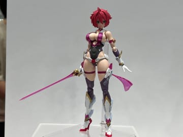 「キューティーハニーNova」よりキューティーハニーと如月ハニーが「PLAMATEA」でプラモデル化！【#静岡ホビーショー】ライザ、マシュ、鴇羽舞衣、草薙素子など様々なプラモデルが展示