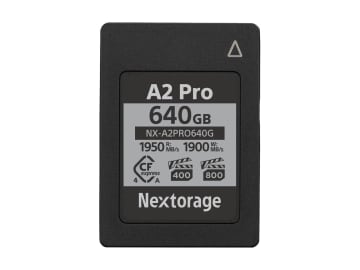 Nextorageから世界初「VPG800」認証取得のCFexpress Type Aメモリーカード　pSLC採用のNX-A2PROシリーズ