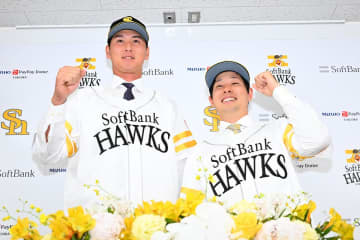 【ソフトバンク】秋広優人が入団会見　「ジャイアンツに損したと思わせるくらい」の活躍誓う