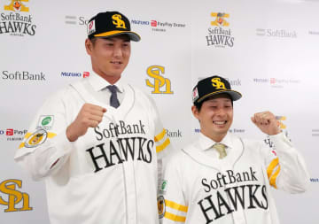 ソフトバンクにトレード加入の秋広優人「さみしがり屋なので仲良くしてください」笑いを誘い選手らと打ち解ける