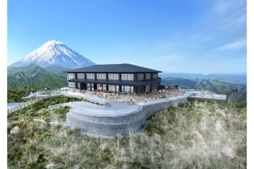 大涌谷駅に新展望エリア「ちきゅうの谷」オープン！自然を感じる3つの展望デッキ