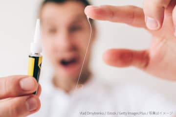 瞬間接着剤は、「アレ」に使うと発熱するって…　「120℃」「やけどの危険」番組で注意喚起
