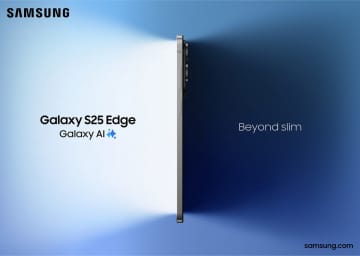 厚さわずか5.8mm！サムスン史上最薄のGalaxy S25 Edgeが正式発表