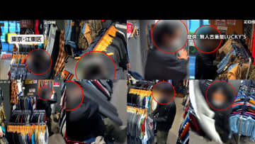 【独自】店長「もう本当にやめてほしい」無人販売店からバッグいっぱいにブランド物盗むロン毛の“古着泥棒”…被害額は約9万円　東京・江東区