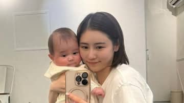 「娘の歯が2本生えました」西野未姫 生後6カ月娘の2本の小さな歯を公開！成長する姿に「少し寂しい気持ち」