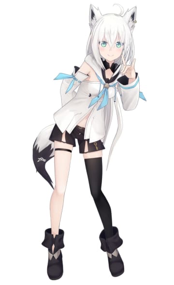 ホロライブ・白上フブキ、仲良し姉妹Vチューバーとコラボ　姉の変態的な行動に絶叫「ちょっとこれ取っておくね」