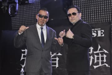 【ＲＩＳＥ】蝶野正洋が黒いアンバサダーに就任「協力できるところで一緒にやっていきたい」