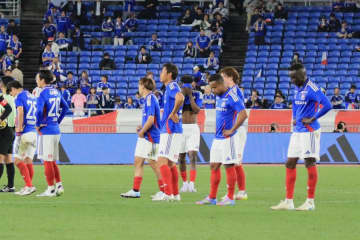 横浜FMが泥沼の5連敗　9戦未勝利で最下位…ホームで柏に0-2完敗