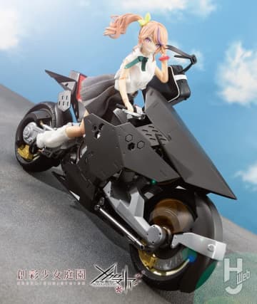 美少女×バイク！カッティングマシン「SDX1000」と布製衣装で「創彩少女庭園」一条 星羅と「メガロマリア」ナイツ・シューペリアをカスタマイズ!!
