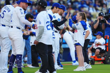 大谷翔平の登場で笑顔…ド軍戦の直前に“素敵な光景”、元新人王も感動「野球より大事」