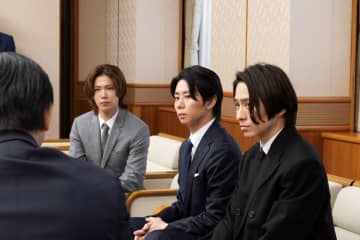 三宅健ら、石川県庁を訪問　TOBEが被災地支援のため約1億4700万円を寄付