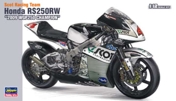 ハセガワ、プラモデル「スコット レーシング チーム ホンダ RS250RW “2009 WGP250 チャンピオン”」再販分を本日発売