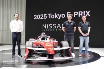 ニッサンがフォーミュラE東京大会に向けて会見。3月で役目を終えた西川元チーフ「今年は表彰台独占で満面の笑みで」