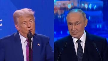 15日開催予定のロシアとウクライナ直接協議にプーチン大統領参加せず　トランプ氏は開催地トルコ訪問の可能性に言及