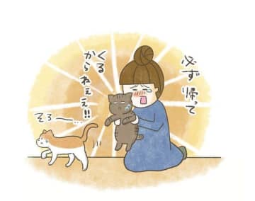 1泊2日の東京旅行と、猫の毛が運ぶホームシック【連載】交通事故にあった猫を拾いました#209