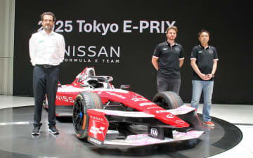 いよいよ今週末に母国レース、今シーズン絶好調の日産フォーミュラEチームが会見