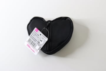 最近のダイソーポーチが凄すぎる！嬉しい機能が満載で便利！可愛くて実用的なハートポーチ