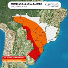 20日までサンパウロ州の最高気温、平年の5度上に