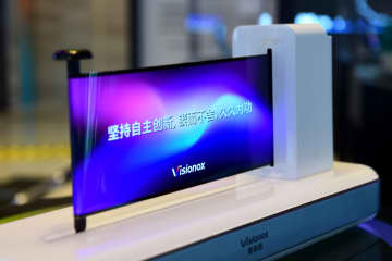 スマホ用有機ELパネル出荷、1～3月は中国勢の世界シェア5割超