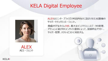 AI搭載デジタルサイバーアナリスト「Alex」がサイバー脅威対策を変革