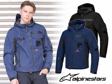 アルパインスターズのライトウェイトライディングパーカ「FACTION-A PARKA ASIA」が岡田商事から発売！
