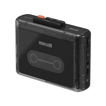 マクセル、Bluetooth対応でバッテリー搭載のポータブルカセットプレーヤー