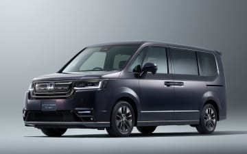 ホンダアクセス、「ステップワゴン」用純正アクセサリー 黒で力強く重厚感のあるエクステリアに