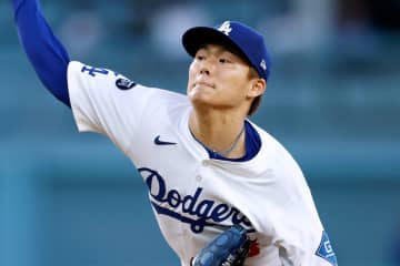 山本由伸は６回６K３失点。ドジャースが６回に勝ち越し今季５勝目の権利が転がり込む
