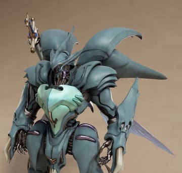 究極の造形美！「聖戦士ダンバイン」より「ヴェルビン」がプラモデル化ー専用オーラソードは右手に装備、鞘に収納で選択可能