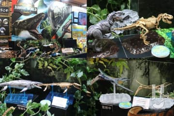 プラノサウルスシリーズに『ジュラシック・ワールド／復活の大地』T-レックス、モササウルス、ケツァルコアトルスなどの“恐竜”プラモが大集合！【静岡ホビーショー2025】