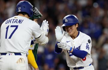 【ＭＬＢ】キム・ヘソンがメジャー第１号で山本由伸救う…韓国メディア歓喜もまさかの代打交代
