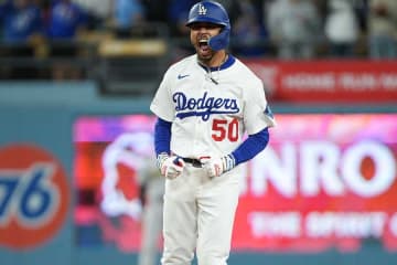 大谷敬遠に燃えたベッツ怒りの2点二塁打「僕だってショウヘイに投げたくない」　敵の作戦は理解「感情を表に出したよ」