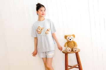ダッフィー＆フレンズ×ジェラピケ、ルームウェアや総柄ワンピ、ポーチなど全6種発売