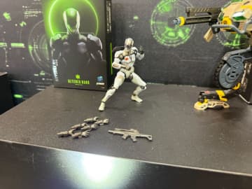 新フィギュアシリーズ「オルタードナノ」より「フリゲート」「カヴァス」「スループ」が初展示！【#静岡ホビーショー】