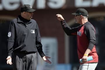 【ＭＬＢ】ダイヤモンドバックス指揮官が審判団に怒りの「退場宣告」返し…通算２２度目