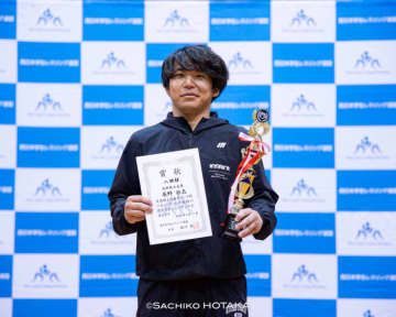 ＜レスリング＞【写真集】2025年西日本学生春季リーグ戦／個人表彰・表彰式