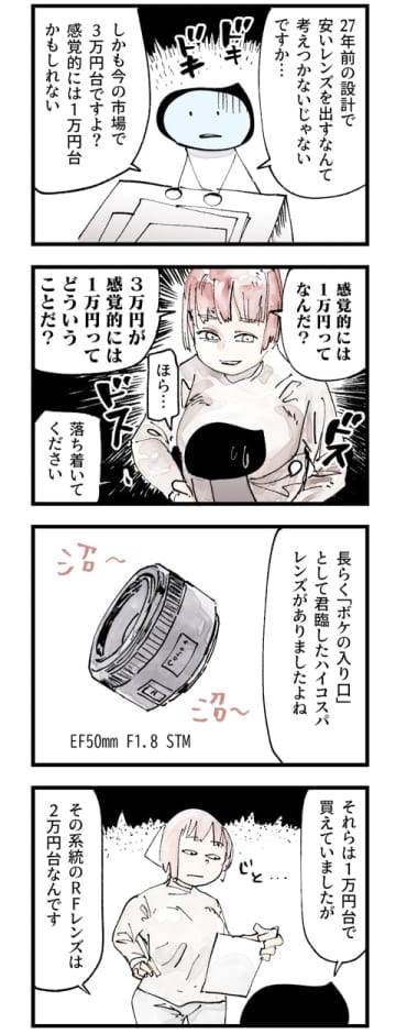 カメラバカにつける薬 in デジカメ Watch：キヤノンの3万円ズームにざわつく（その2）
